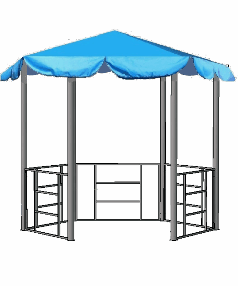 беседка Семейная крыша-тент